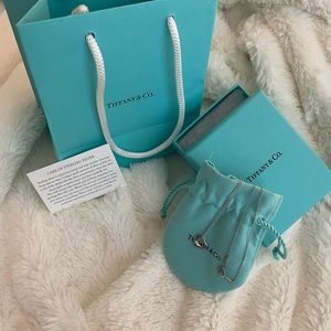 Tiffany & Co. open heart necklace